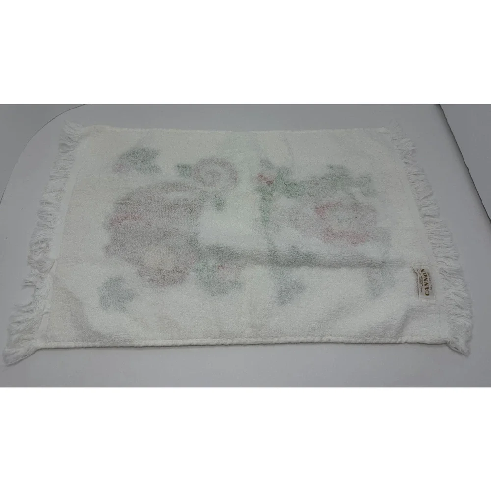 Vintage Cannon Jungle Animal 1Monkeys 1960s Hand Towel